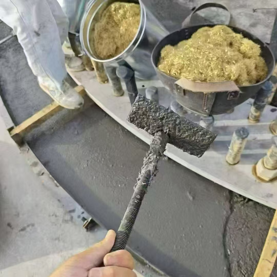 永定C120钢纤维高强无收灌浆料 轧机压缩机汽轮机发电机锻压设备底座灌浆材料
